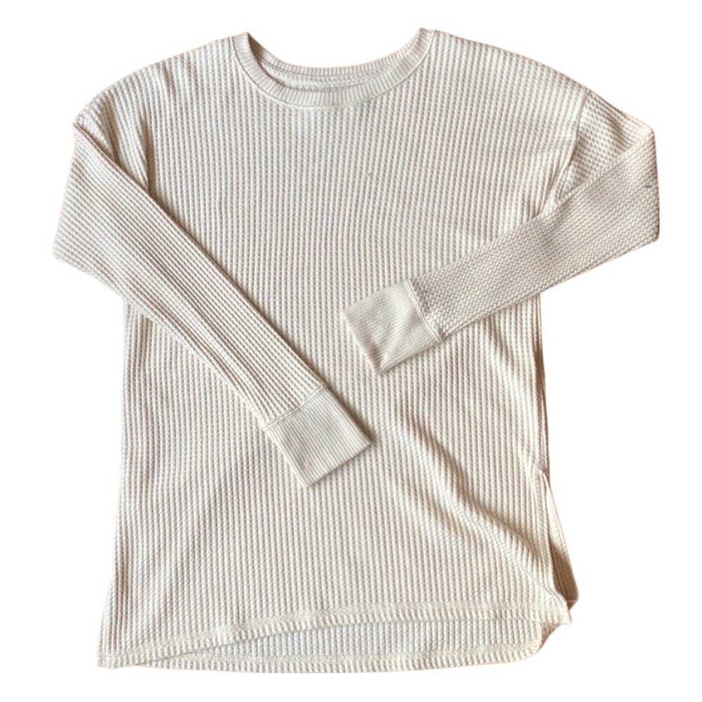 Waffle Knit Top